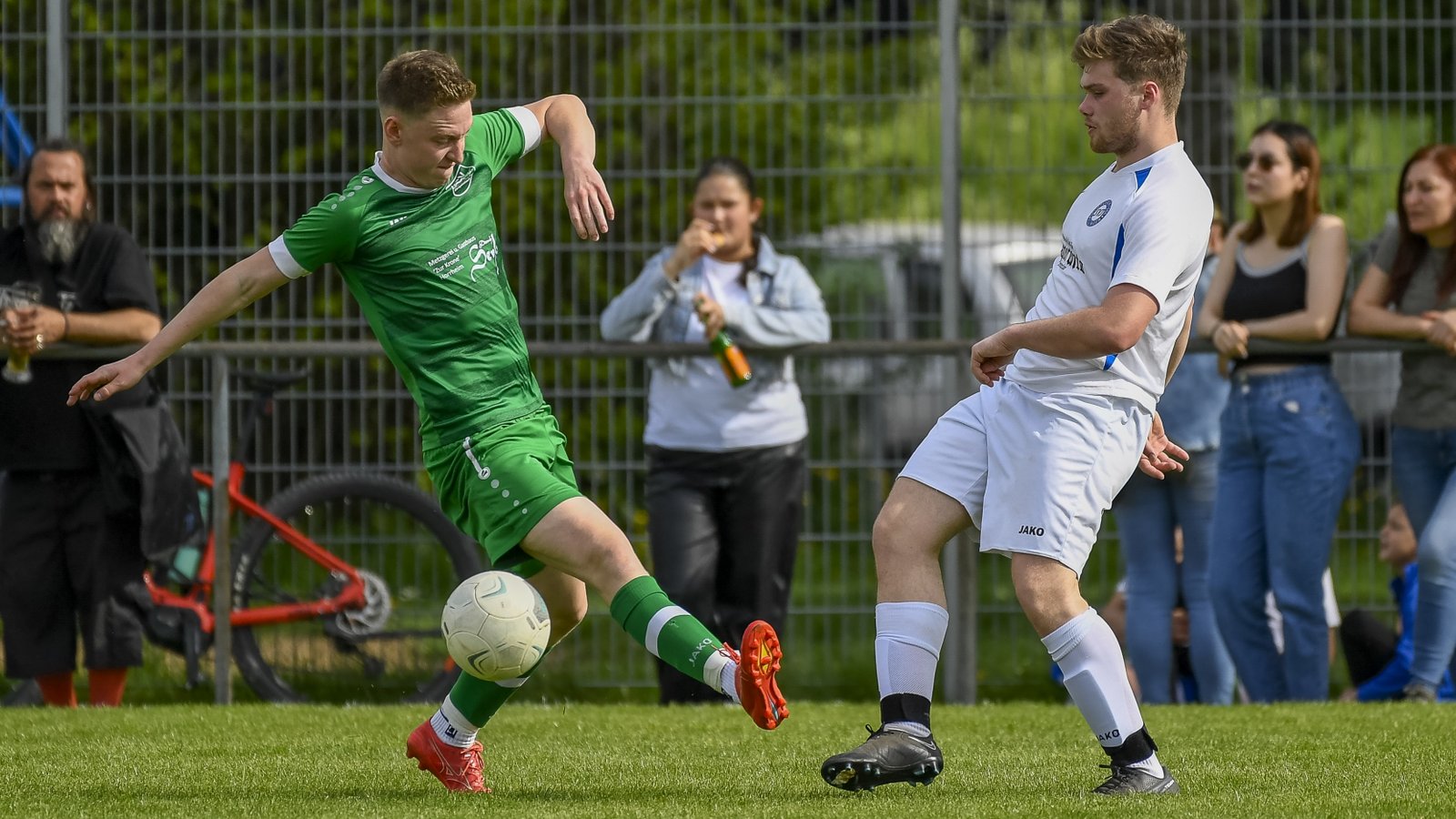 Justin Trostel (links) hat mit dem TSV Kleinglattbach etwas gutzumachen. Foto: Leitner Justin Trostel (links) hat mit dem TSV Kleinglattbach etwas gutzumachen. Foto: Leitner