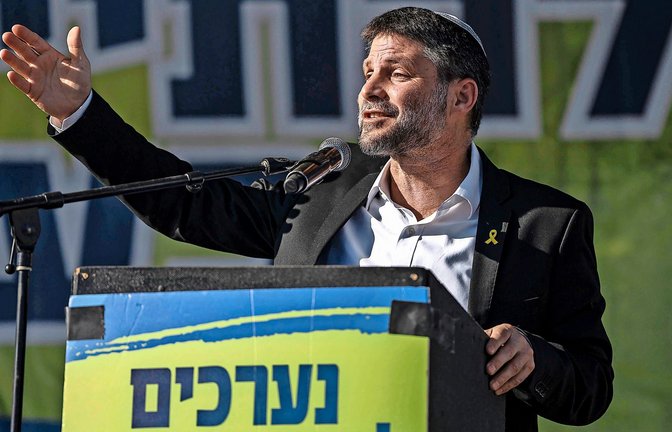 Der rechtsextreme Finanzminister Bezalel Smotrich nennt Trumps Gaza-Plan einen Fehlschlag (Archivfoto).<span class='image-autor'>Foto: dpa/Ilia Yefimovich</span>