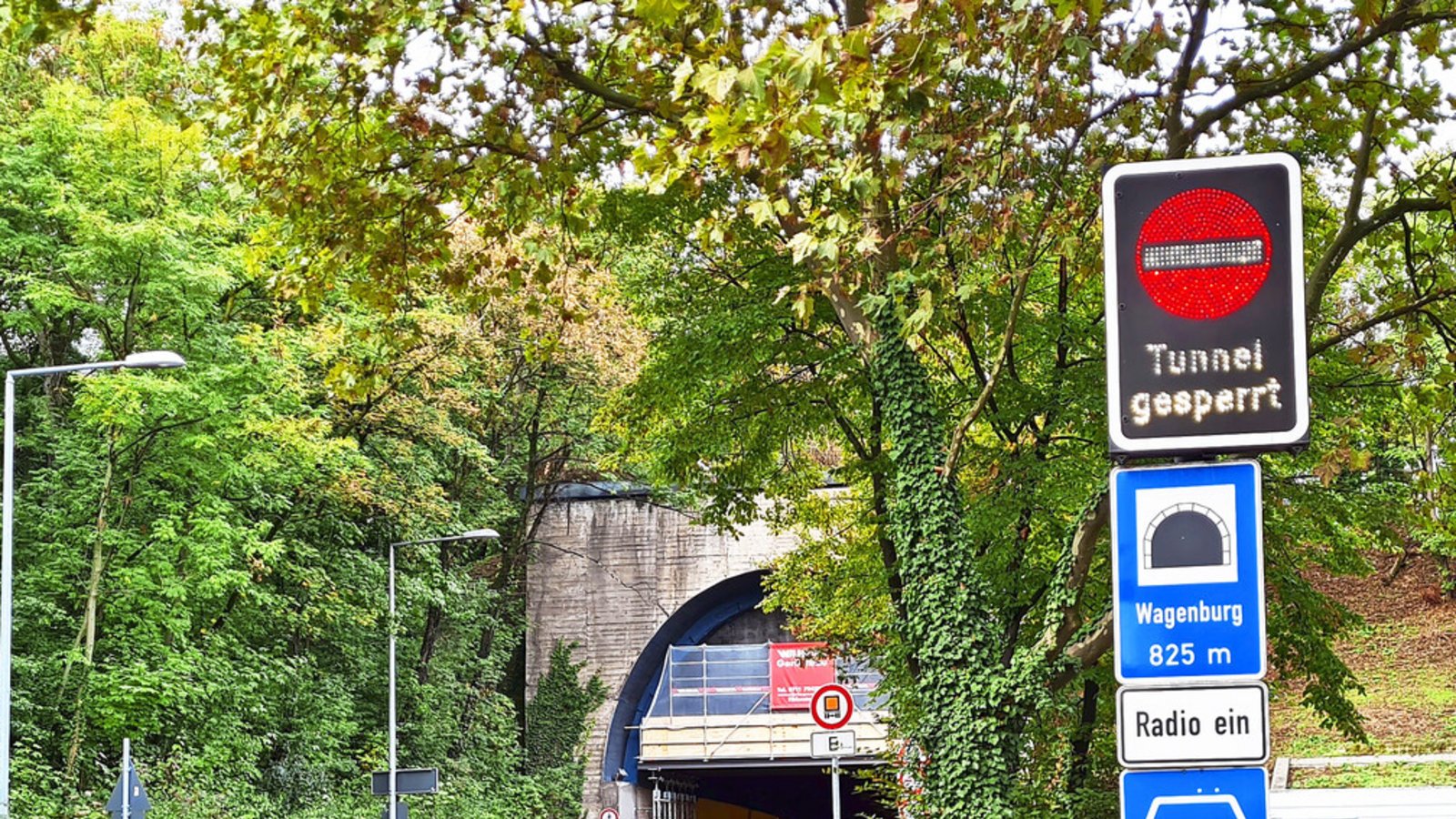 Ab 31. Juli wird der Wagenburgtunnel einen Monat lang gesperrt.Foto: Sebastian Steegmüller Ab 31. Juli wird der Wagenburgtunnel einen Monat lang gesperrt.Foto: Sebastian Steegmüller