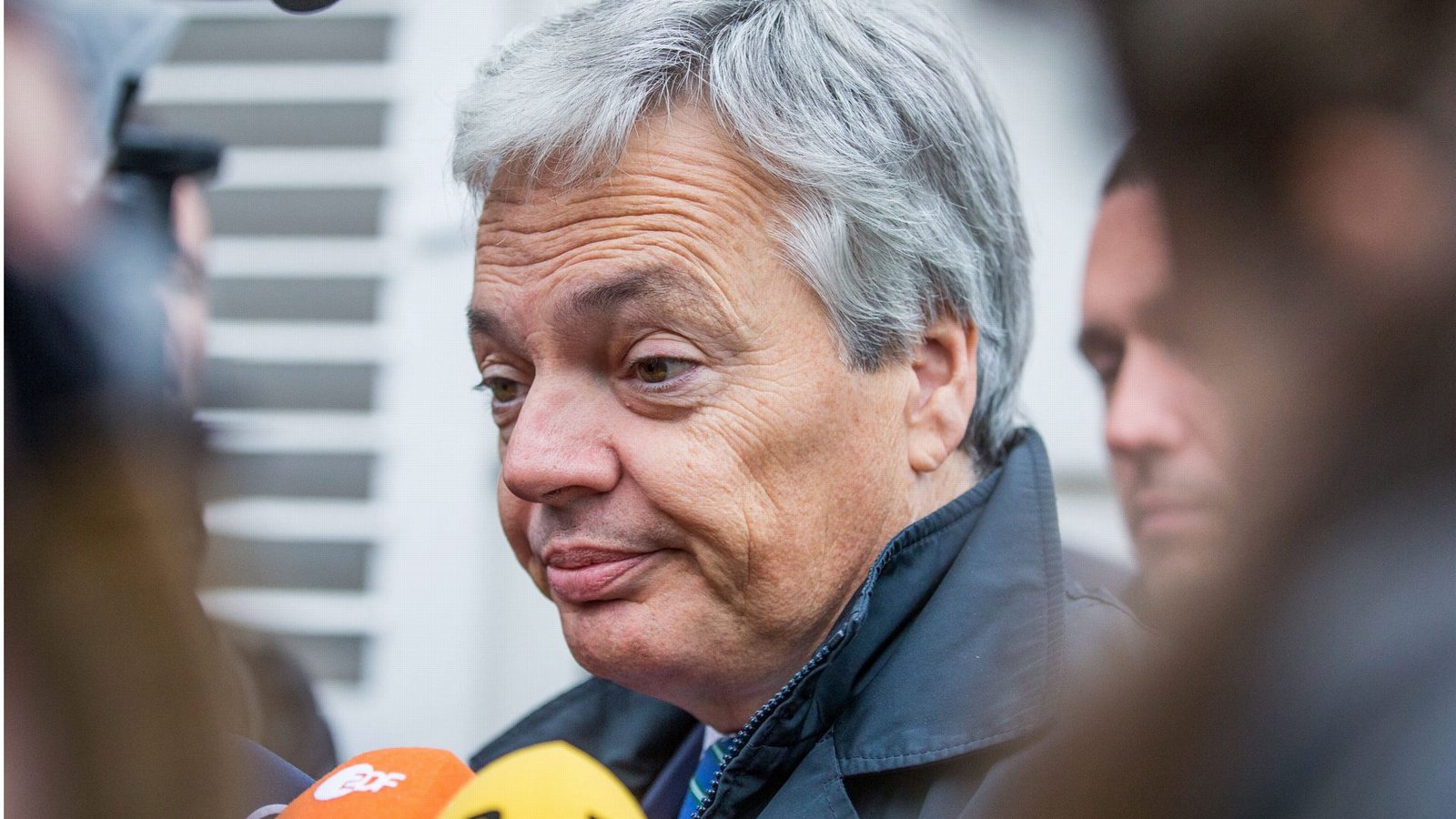Der belgische Ex-EU-Kommissar Reynders schweigt zu den Vorwürfen der Geldwäsche.Foto: dpa/Stephanie Lecocq
