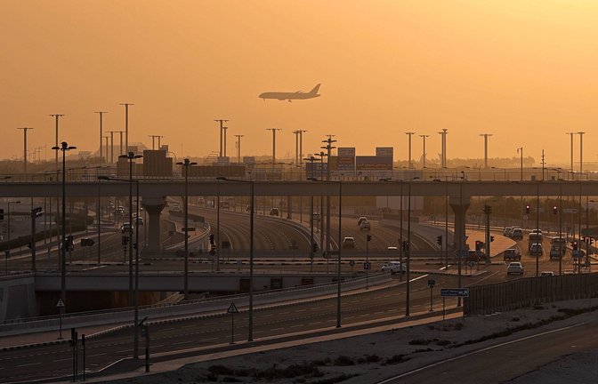 Der Flughafen in Doha: Auch am Dienstag starten von dort aus Flugzeuge.<span class='image-autor'>Foto: IMAGO/Anadolu Agency</span>