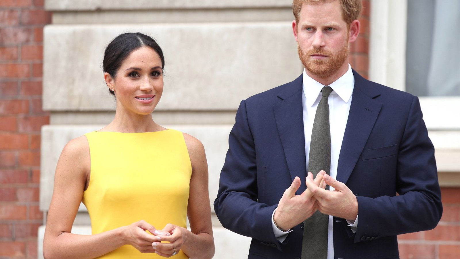 Prinz Harry und seine Frau Meghan 2018 in London.Foto: Yui Mok/PA Wire/dpa