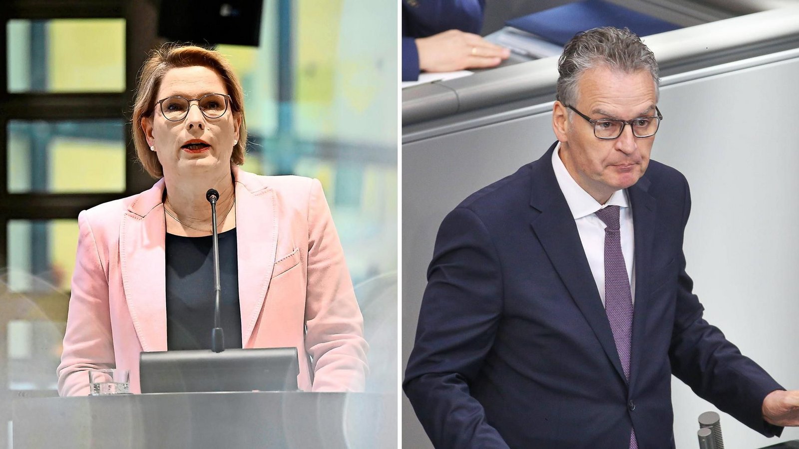 CDU-Fraktionsvize Günter Krings kritisiert den Vorschlag von Bundesjustizministerin Stefanie Hubig (SPD, links).Foto: Katharina Kausche/Imago CDU-Fraktionsvize Günter Krings kritisiert den Vorschlag von Bundesjustizministerin Stefanie Hubig (SPD, links).Foto: Katharina Kausche/Imago
