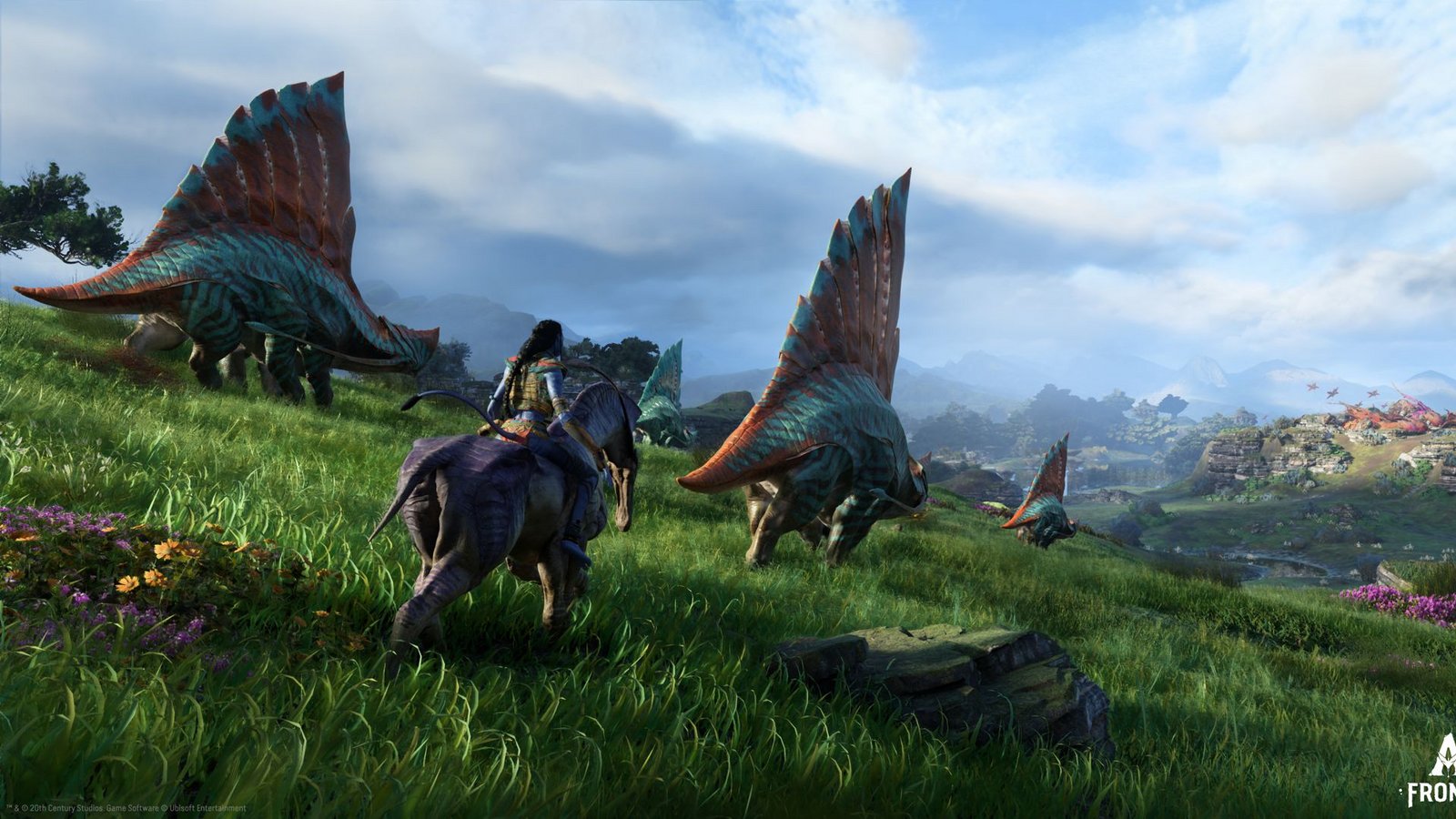 Weitere Spielszenen aus „Avatar: Frontiers of Pandora“.Foto: Ubisoft Weitere Spielszenen aus „Avatar: Frontiers of Pandora“.Foto: Ubisoft
