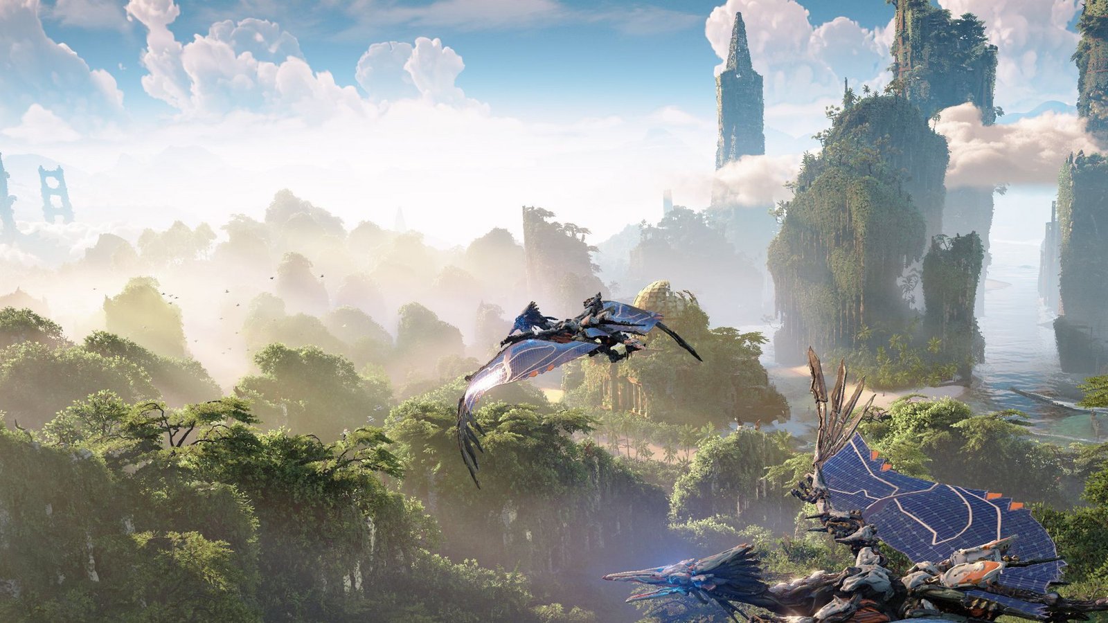 Es macht allein schon Spaß, die wunderschöne Welt von Horizon 2 zu entdecken.Foto: Guerilla Games Es macht allein schon Spaß, die wunderschöne Welt von Horizon 2 zu entdecken.Foto: Guerilla Games
