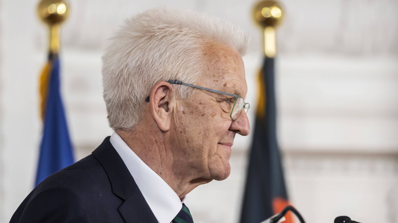 Ministerpräsident Winfried Kretschmann – 15 Jahre lang regierte er das Land, nun ist Schluss.Foto: IMAGO/Arnulf Hettrich