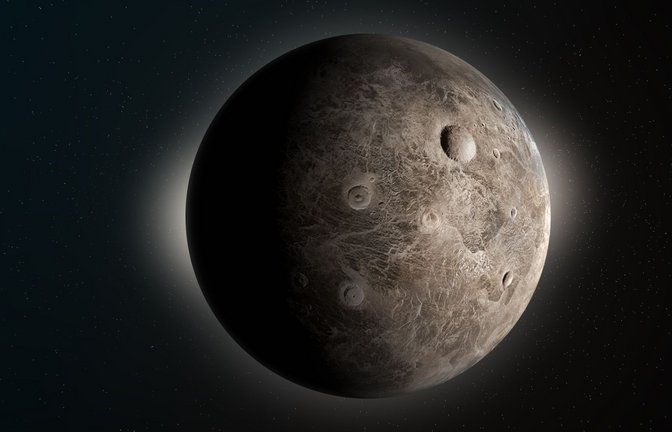 Wie viel Eis enthält die Kruste des Zwergplaneten Ceres? Und wie sah er früher aus?<span class='image-autor'>Foto: Imago/Depositphotos IDA</span>