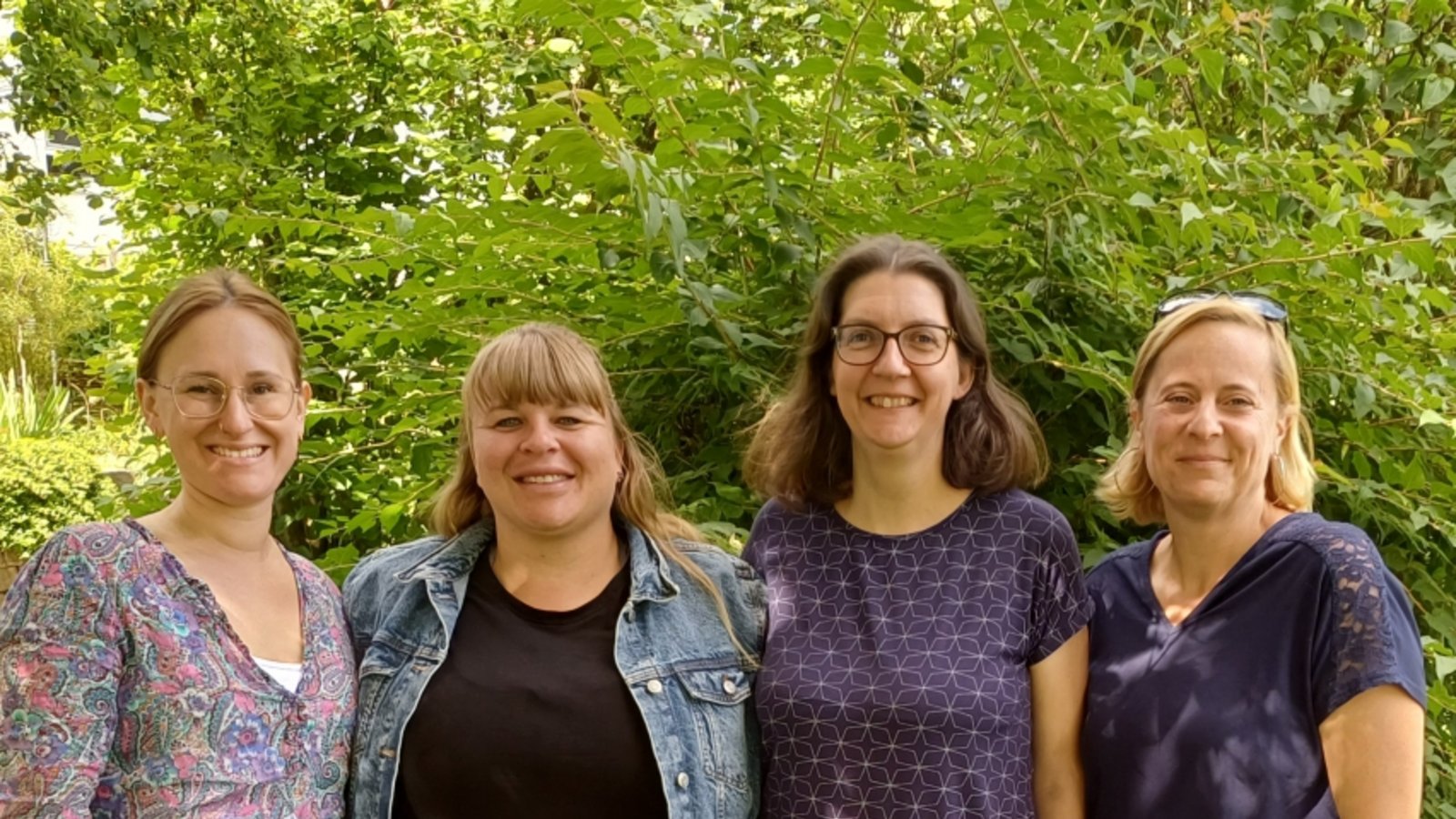 Garagenflohmarkt Horrheim. Organisationsteam. Foto: p