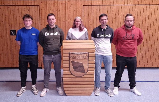 Paul Halda, Philipp Rank, Michael Grimmeisen und Roman Schäfer. Rank ist auch der neue Vereinsvorsitzende. <span class='image-autor'>Fotos: p</span>