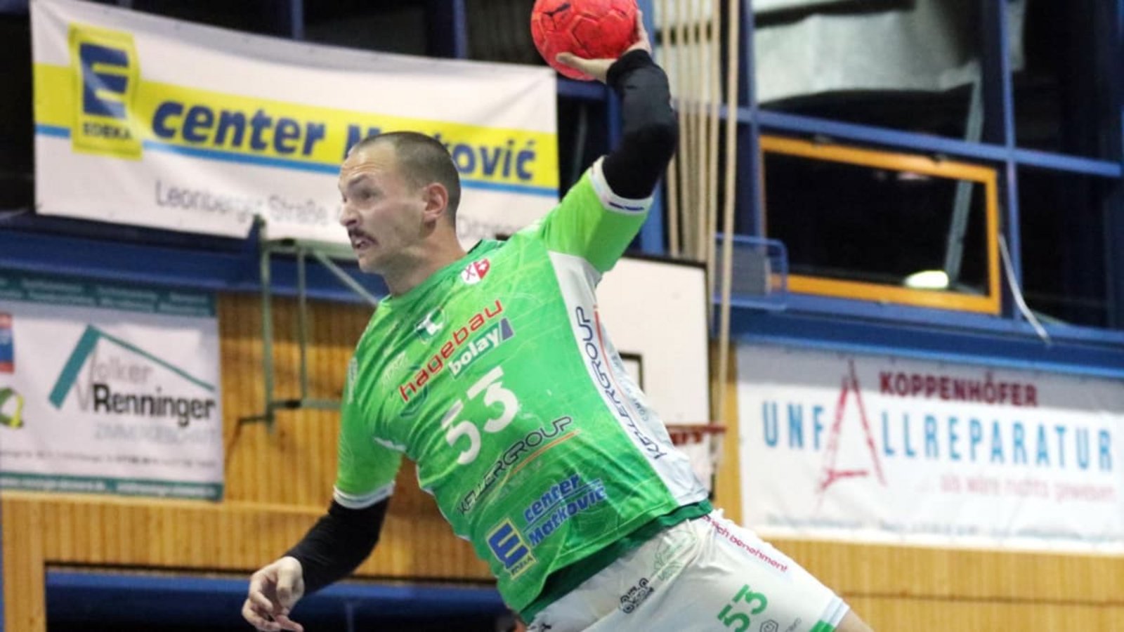 Neuer Kapitän der Handballer der TSF Ditzingen: Finn GraykowskiAndreas Gorr