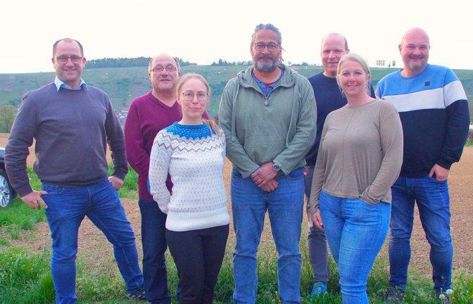 Der neue Vorstand der Freien Wähler (von links): Jens Rentschler, Sieghard Geske, Jana Eberle-Lietz, René Bellini, Friedemann Budday, Bianca Herzog und Martin Witsch.  <span class='image-autor'>Foto: p</span>