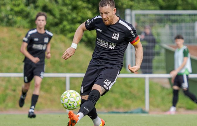 Michael Klauss hat im ersten Pflichtspiel der Saison einmal für den GSV Maichingen getroffen.<span class='image-autor'>Eibner-Pressefoto</span>