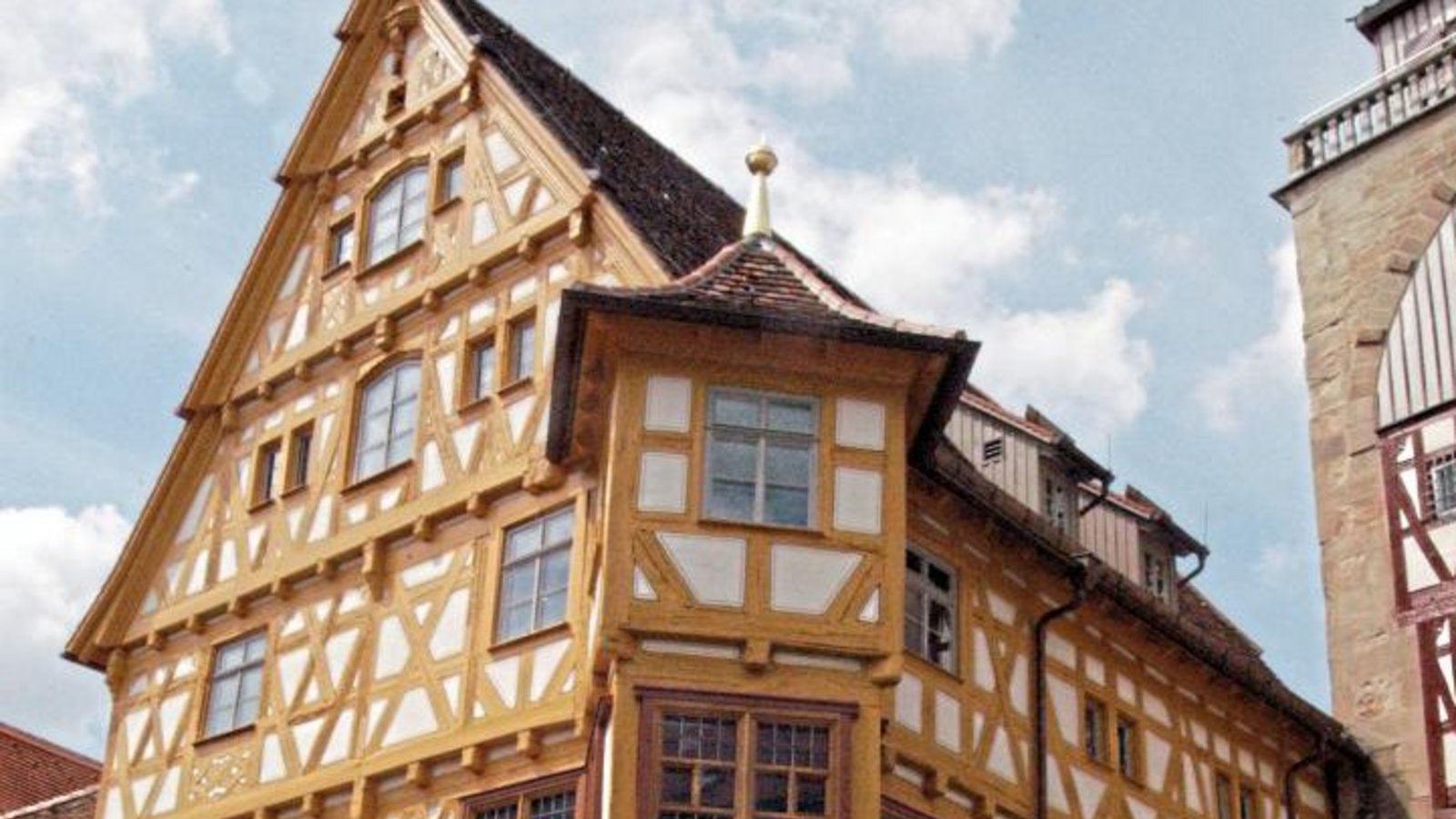 Der Wimpelinhof in Markgröningen. Foto: p Der Wimpelinhof in Markgröningen. Foto: p