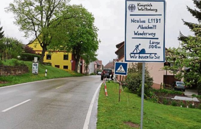 Gündelbach ist bekannt für seine geistreichen 1.-Mai-Scherze. Foto: Bögel