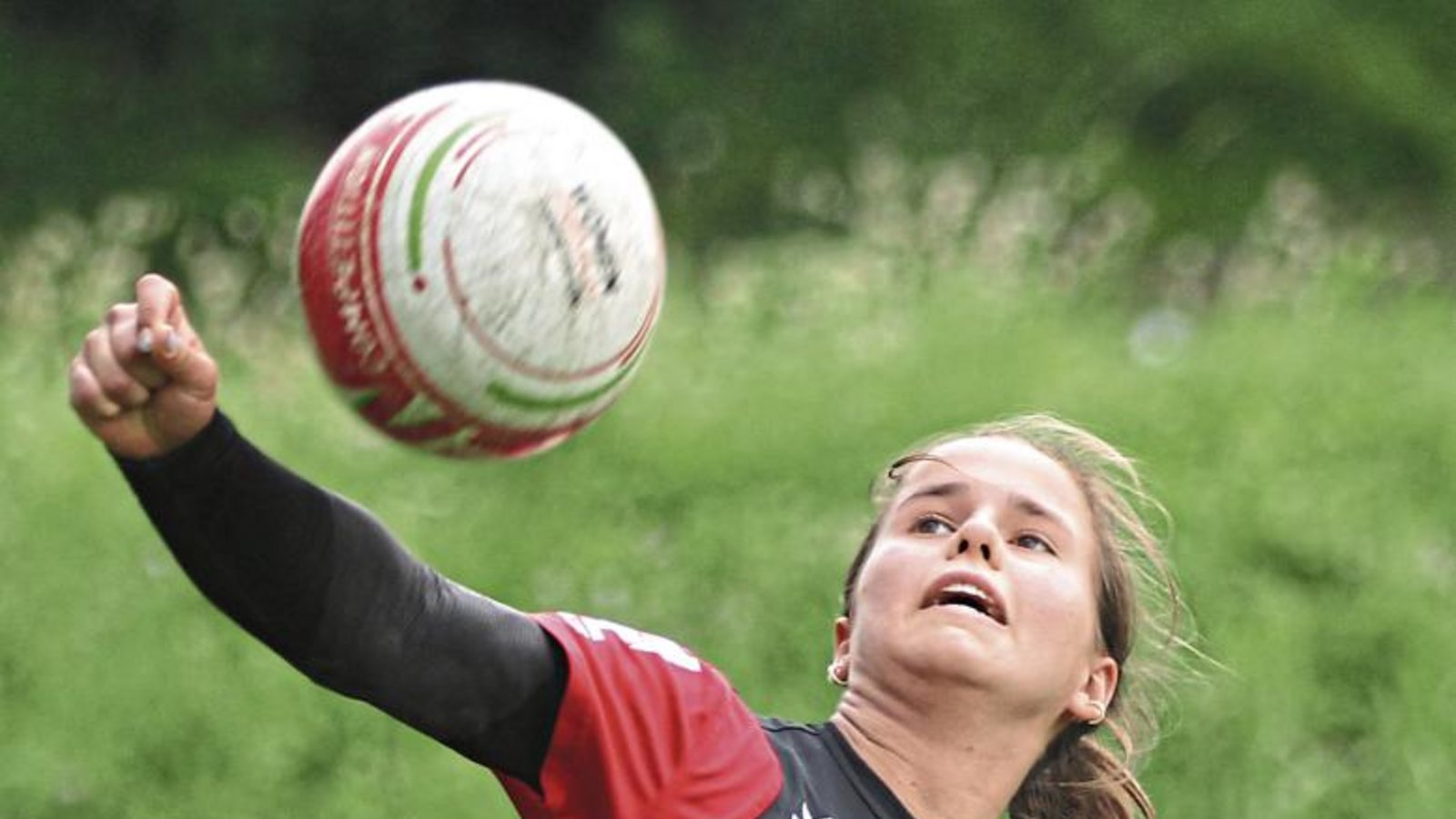 Eva Winkler und ihre Mannschaftskameradinnen des TV Vaihingen fahren gut vorbereitet zu den Aufstiegsspielen in die 1. Bundesliga Süd nach Bad Staffelstein. Foto: Nachreiner