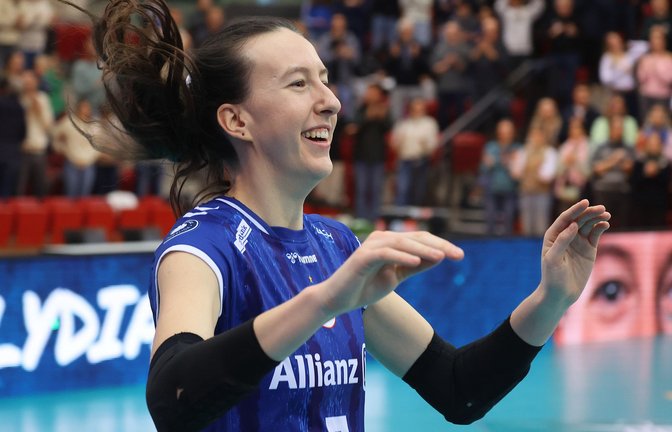 Stuttgarts Lydia Grote glänzt mit 18 Punkten.<span class='image-autor'>Foto: Baumann</span>