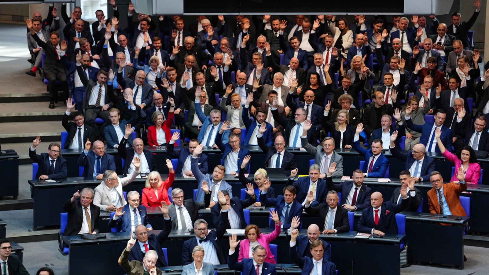 Die AfD sitzt inzwischen als zweitgrößte Fraktion im Bundestag.Foto: dpa/Kay Nietfeld Die AfD sitzt inzwischen als zweitgrößte Fraktion im Bundestag.Foto: dpa/Kay Nietfeld