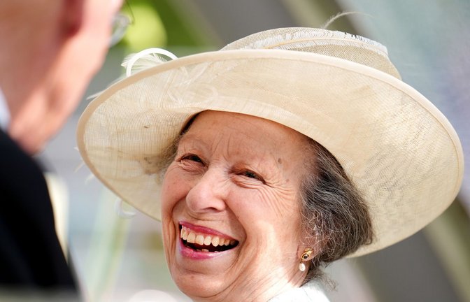 Prinzessin Anne eilt auch mit 75 noch emsig von Termin zu Termin.<span class='image-autor'>Foto: dpa/John Walton</span>