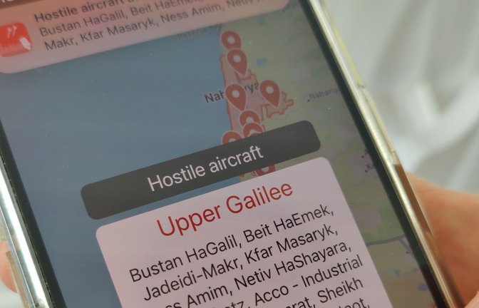Die  israelische Warn-App gibt Alarm für das Oberere Galilea, wo auch Haifa liegt. Dort soll die zehn Monate alte Katharina aufwachsen.<span class='image-autor'>Foto: /Hilke Lorenz</span>