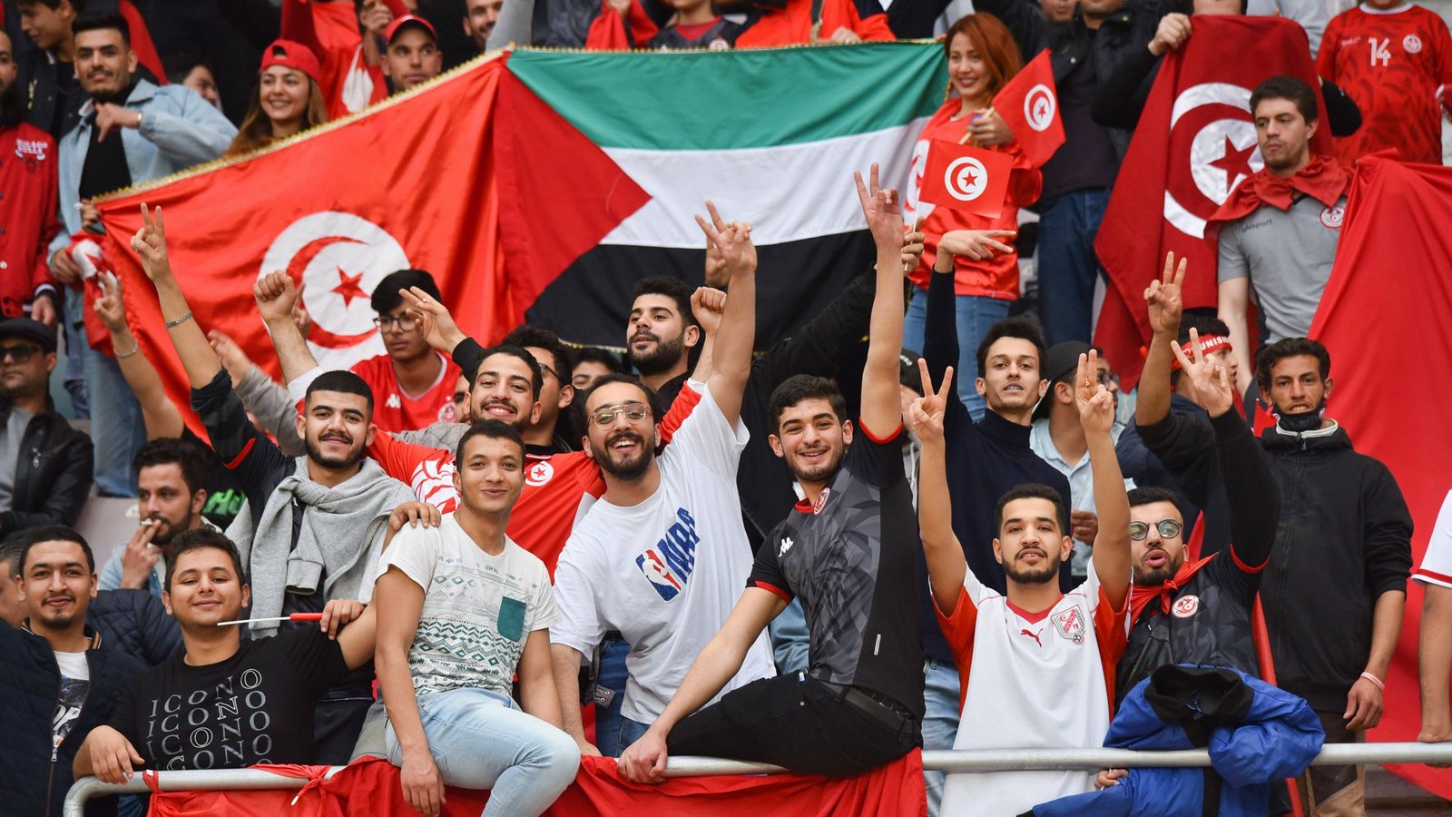 Bei der WM in Katar soll das Lied „Hayya Hayya“ für Stimmung bei den Fans sorgen.Foto: IMAGO/ZUMA Wire/IMAGO/jdidi wassim