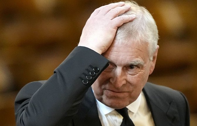 Im Fokus der Ermittler: Ex-Prinz Andrew<span class='image-autor'>Foto: Aaron Chown/PA Wire/dpa/Aaron Chown</span>