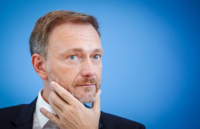 Bundesfinanzminister Christian Lindner (FDP) hat Eckpunkte seiner Steuerpläne vorgelegt.<span class='image-autor'>Foto: dpa/Kay Nietfeld</span>
