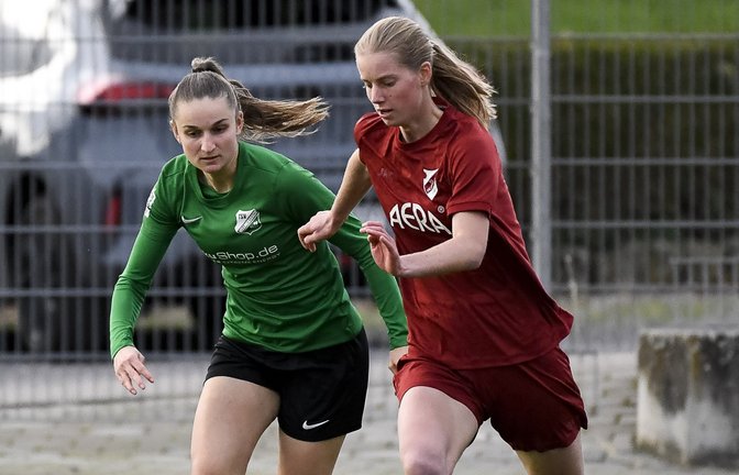 Finnja Röhm (rechts) peilt mit dem SV Horrheim beim SB Asperg einen erfolgreichen Saisonstart an. <span class='image-autor'>Foto: Leitner</span>