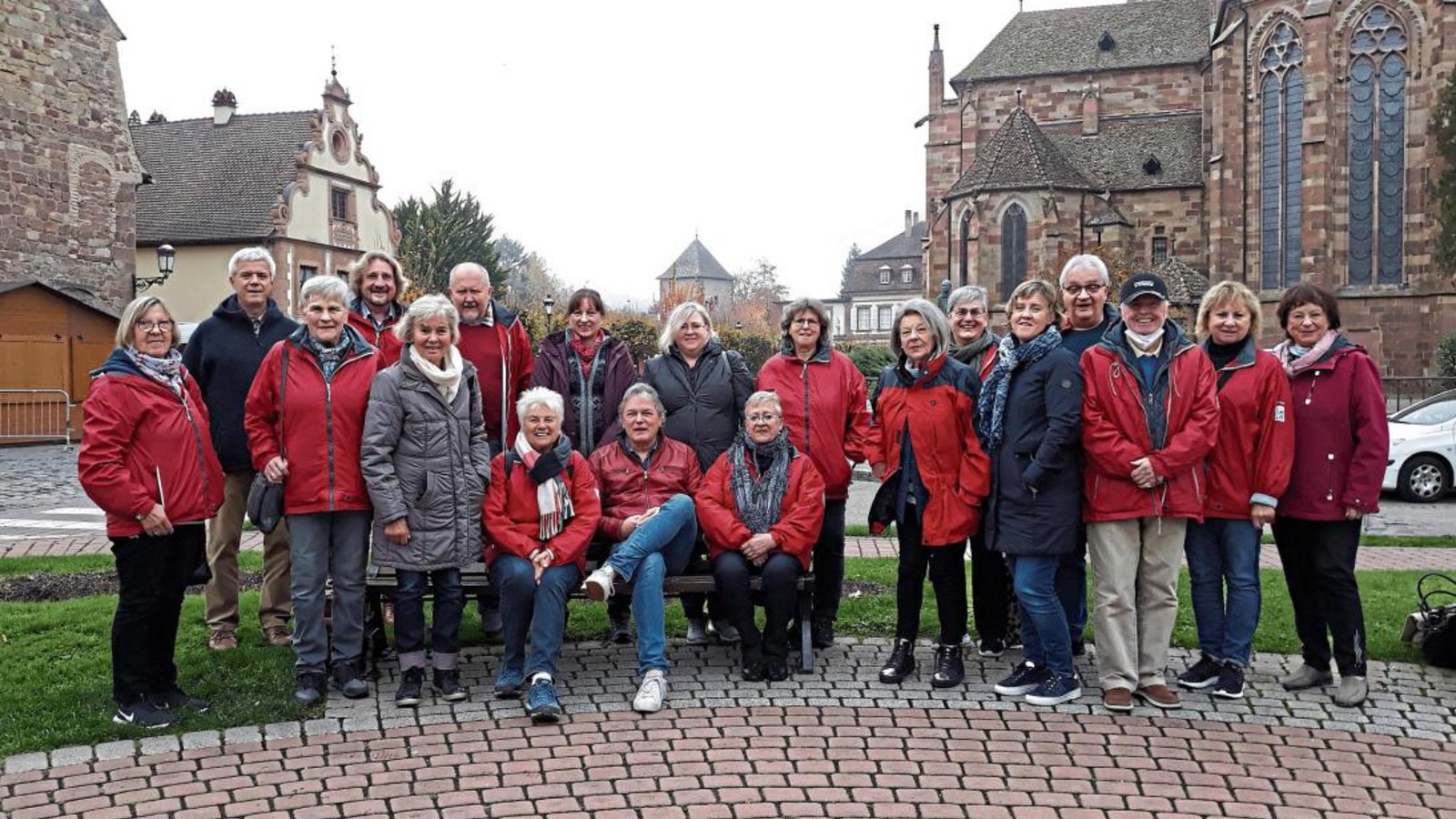 Ausflug beim Chorwochenende nach Wissembourg. Foto: p Ausflug beim Chorwochenende nach Wissembourg. Foto: p