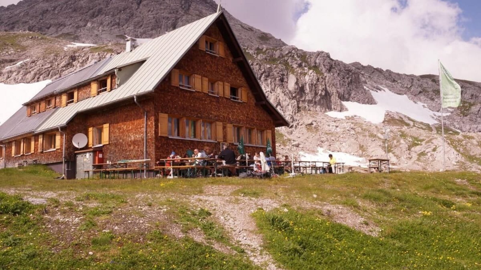 Die Göppinger Hütte auf dem Gamsboden zwischen dem Lechtal und dem Großen Walsertal.Privat/Betz Die Göppinger Hütte auf dem Gamsboden zwischen dem Lechtal und dem Großen Walsertal.Privat/Betz
