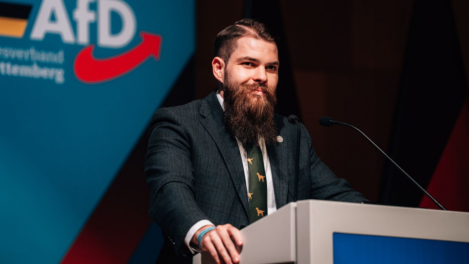 Chris Hegel will Landeschef der Generation Deutschland werden. Doch er ist nicht allein.Foto: AfD Ostalb