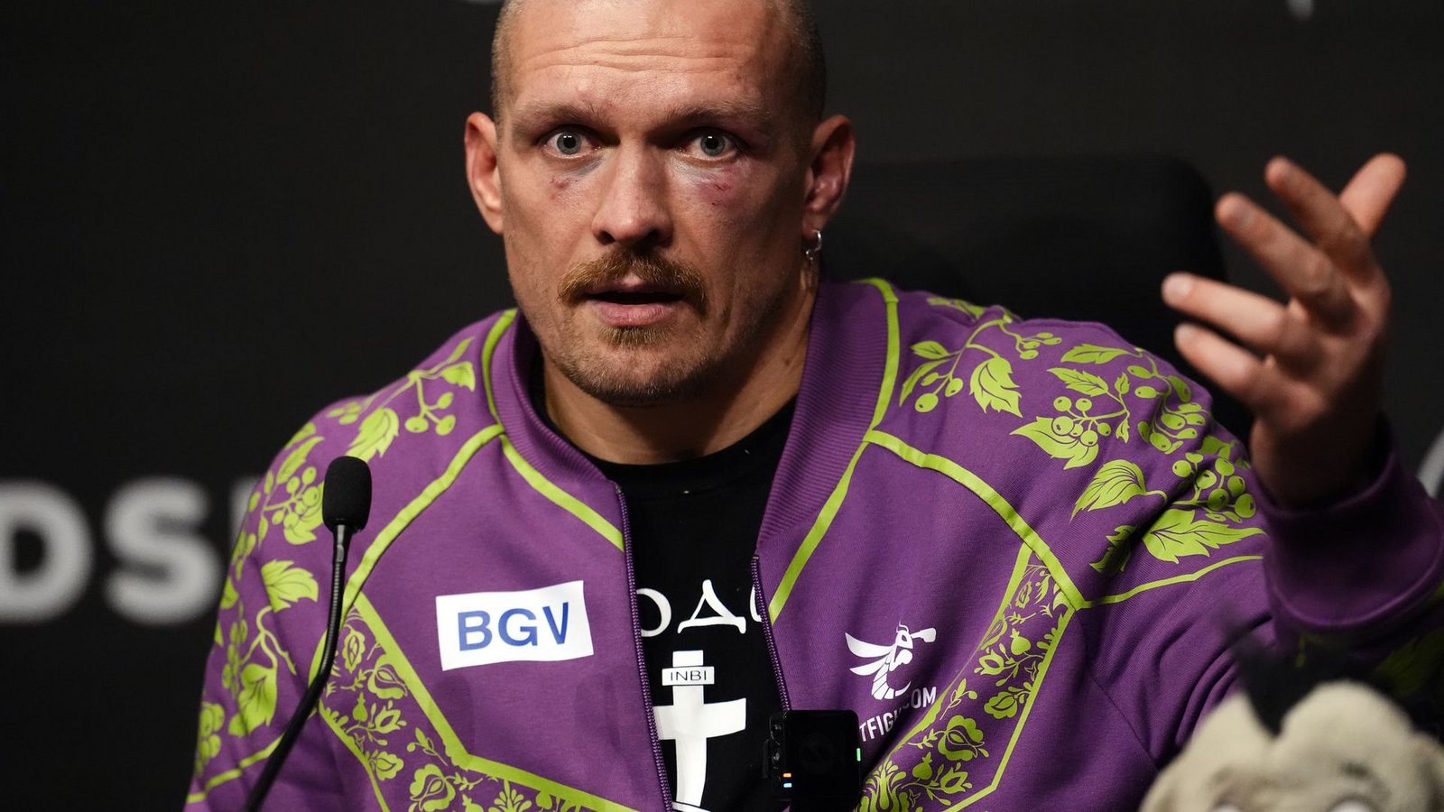 Usyk nach seinem WM-Sieg gegen Fury. (Archivbild)Foto: Nick Potts/PA Wire/dpa