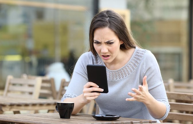 "Rage Bait" auf Social Media soll Wut und Empörung provozieren.<span class='image-autor'>Foto: Antonio Guillem/Shutterstock</span>