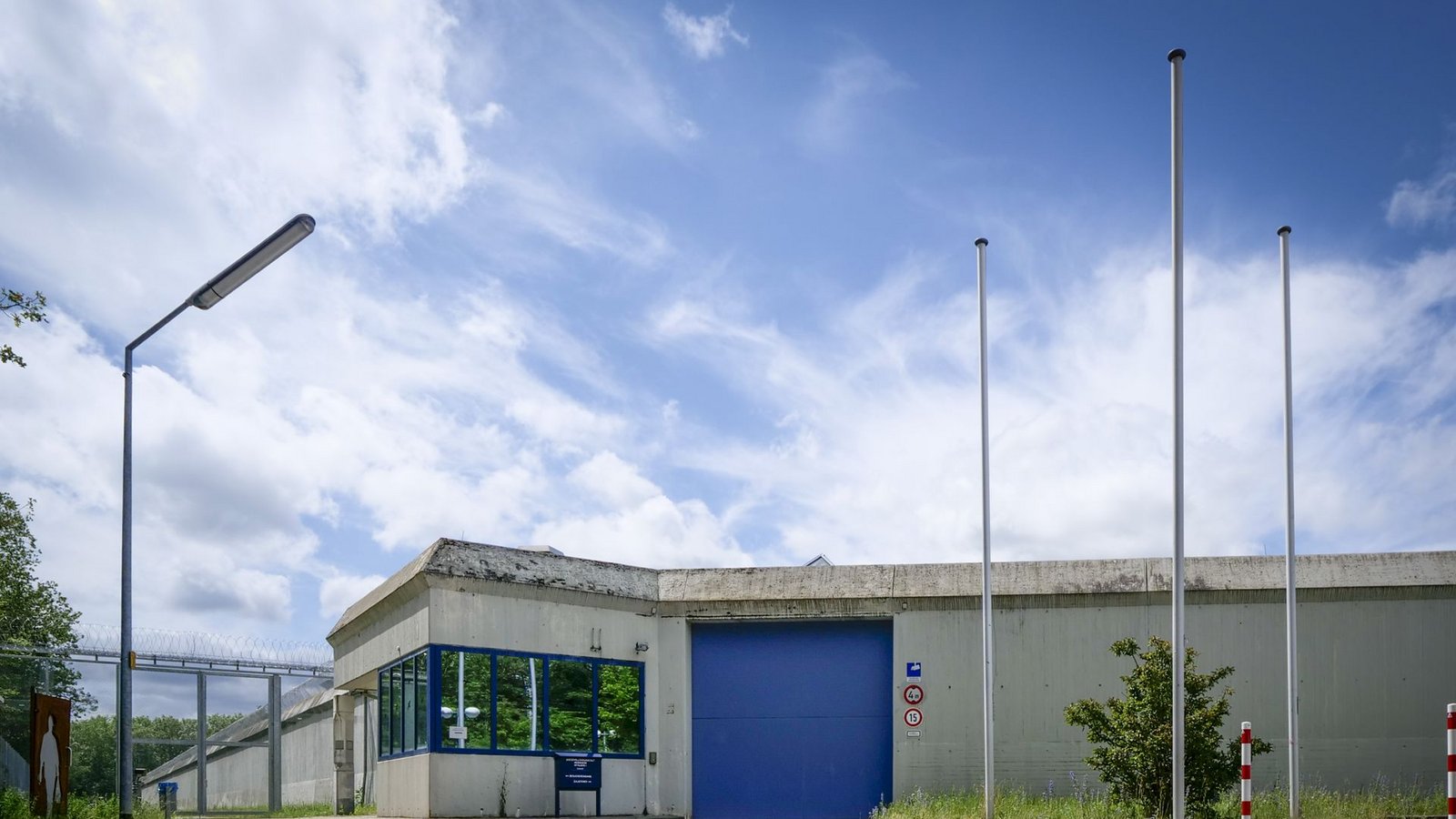 Baugleiche Unterkunftsgebäude in Modulbauweise werden in drei Gefängnissen errichtet, zum Beispiel in der JVA Heimsheim.Foto: Simon Granville