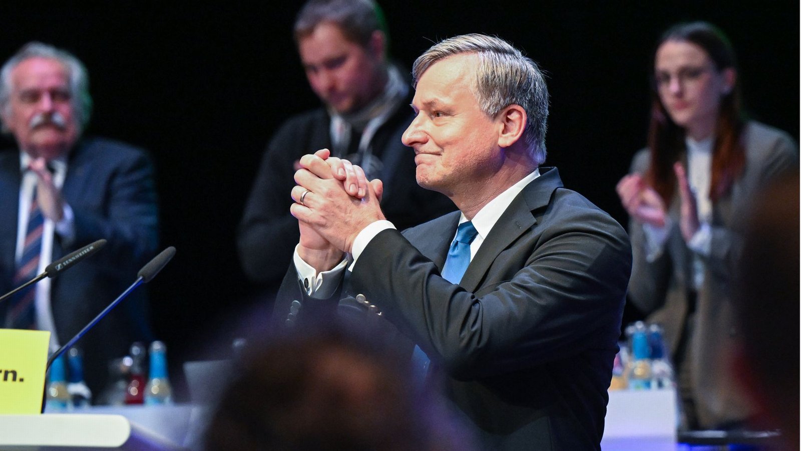 Hans-Ulrich Rülke wurde in Fellbach zum FDP-Landesvorsitzenden gewählt.Foto: dpa/Bernd Weißbrod Hans-Ulrich Rülke wurde in Fellbach zum FDP-Landesvorsitzenden gewählt.Foto: dpa/Bernd Weißbrod