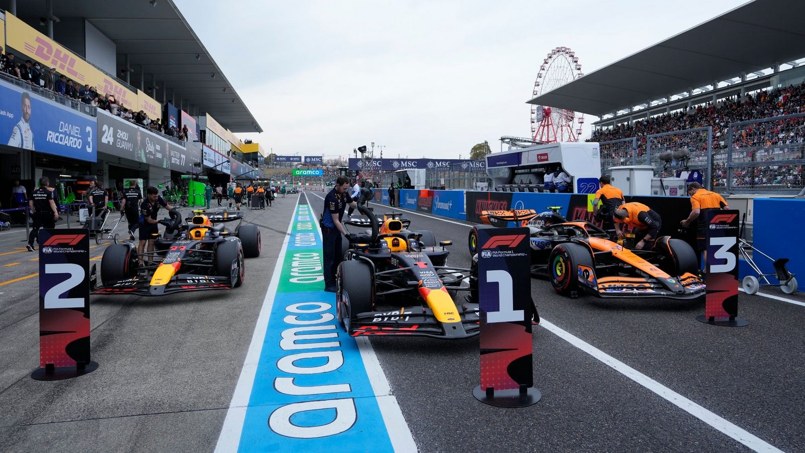 Die Formel 1 diskutiert über ein neues Punktesystem.Foto: Hiro Komae/AP/dpa