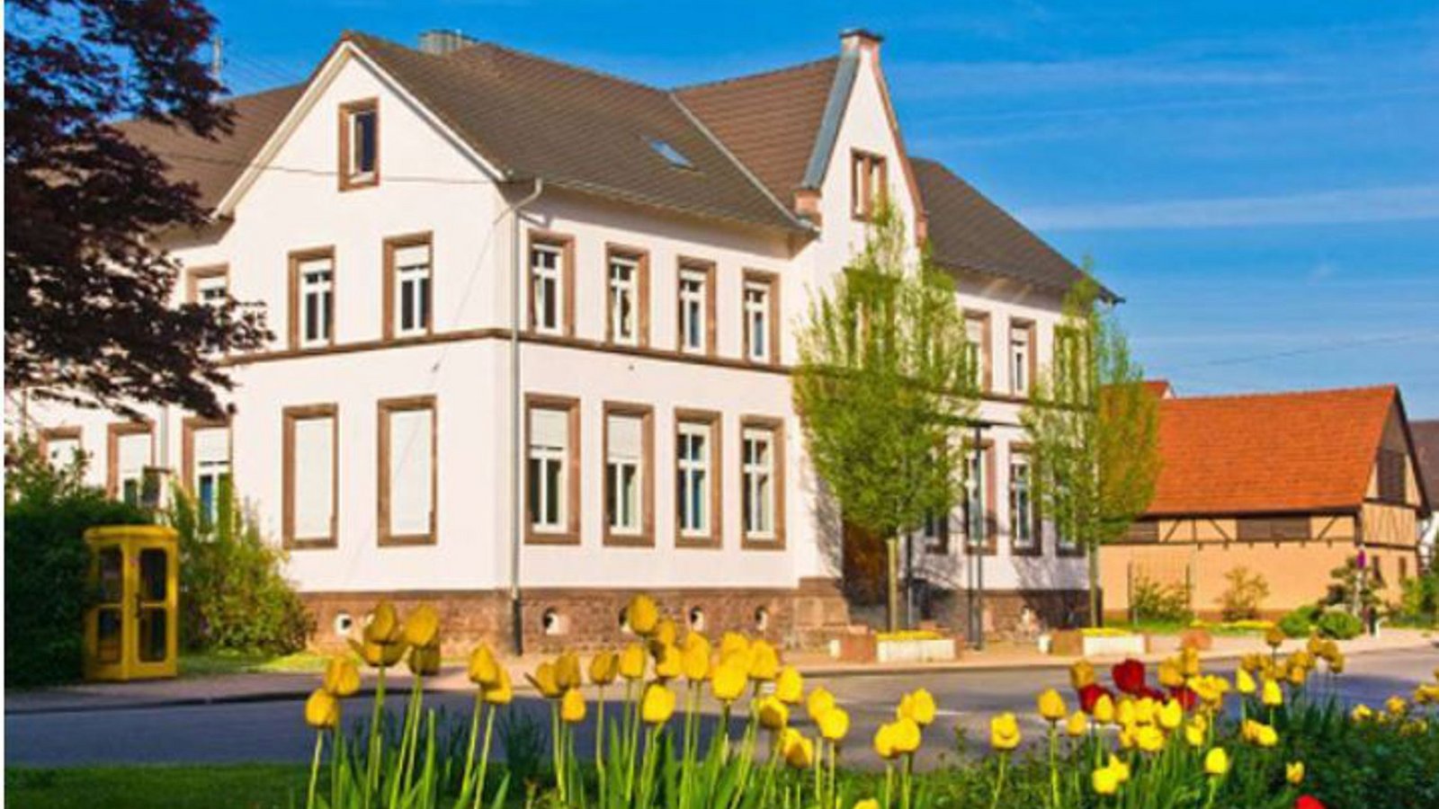 Das Rathaus in Schwanau – wer tritt die Nachfolge des amtierenden Bürgermeisters Wolfgang Brucker an?Foto: Michael Sauer