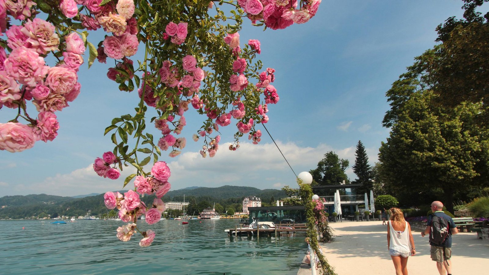 Die Promenade in Pörtschach  Foto: Imago/Ralph PetersFoto: &nbsp;