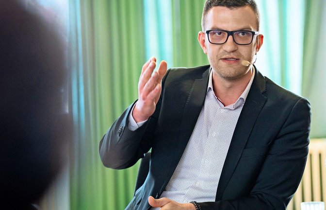 Exilant der AfD-Gruppe: Stadtrat Steffen Degler war vor Jahren bereits aus der Partei ausgeschlossen worden, nun folgte der Rauswurf aus der AfD-Gruppe.<span class='image-autor'>Foto: Lichtgut/Julian Rettig</span>