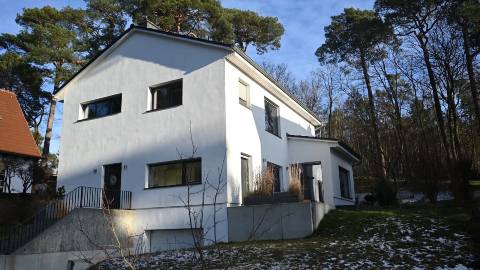 Das Haus der Familie W. im brandenburgischen Rangsdorf.David Hammersen/dpa