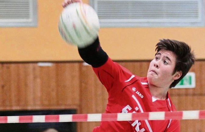 Michael Knodel und die U-16-Faustballer des TV Vaihingen waren die beste Mannschaft der deutschen Meisterschaft in Wickrath. Foto: Archiv/Nachreiner