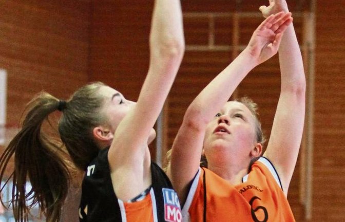 Melanie Deisch (rechts) ist eine der erfahrenen Spielerinnen, die in der Landesligasaison mehr Verantwortung übernehmen müssen. Foto: Nachreiner