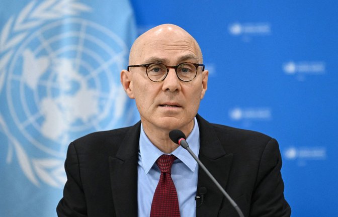 Der UN-Menschenrechtsbeauftragte Volker Türk hat von Israel die Aufhebung eines Gesetzes verlangt, mit dem ein Militärgericht Palästinenser hinrichten soll (Symbolfoto).<span class='image-autor'>Foto: AFP/JUNG YEON-JE</span>