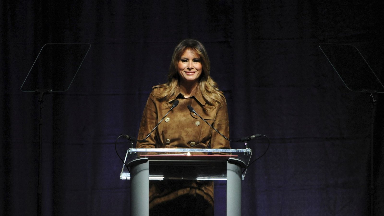 Das Herzensprojekt der First Lady ist die „Be Best“-Initiative, die sich auch gegen Cyber-Bullying richtet – was unfreiwillig komisch anmutet, wenn man bedenkt, wie ihr Mann via Twitter auf seine Gegner schoß.Foto: dpa/Barbara Haddock Taylor Das Herzensprojekt der First Lady ist die „Be Best“-Initiative, die sich auch gegen Cyber-Bullying richtet – was unfreiwillig komisch anmutet, wenn man bedenkt, wie ihr Mann via Twitter auf seine Gegner schoß.Foto: dpa/Barbara Haddock Taylor