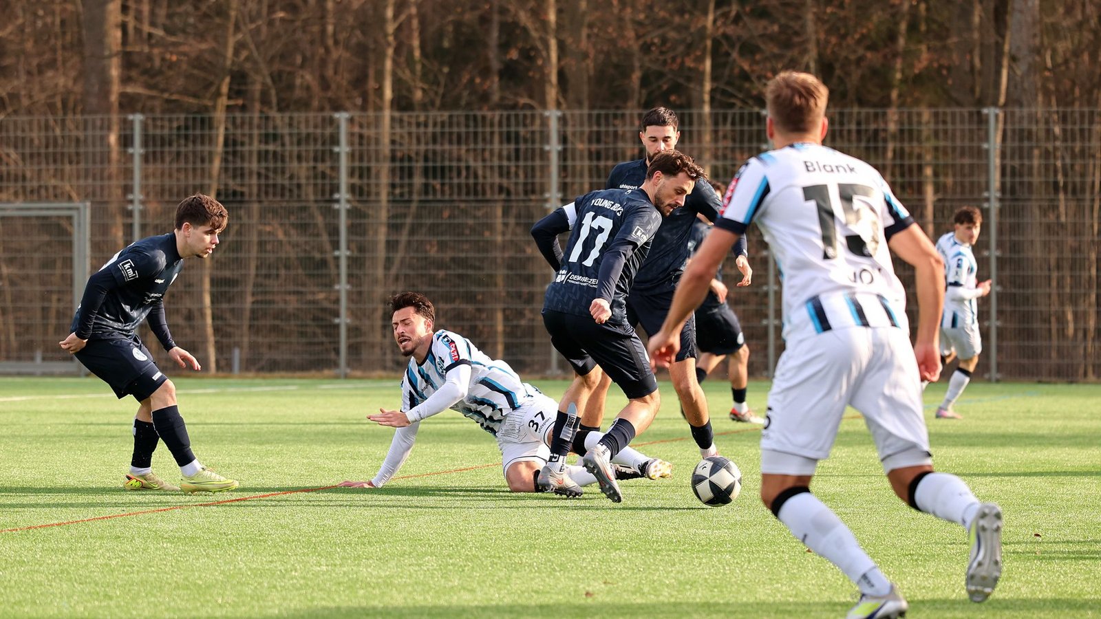 Die Kickers lagen nach einer halben Stunde 0:3 zurück.Foto: Baumann/Alexander Keppler