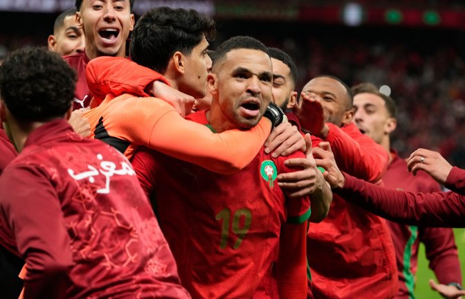 Marokko trifft im Finale des Afrika-Cups 2026 auf den Senegal.<span class='image-autor'>Foto: picture alliance/dpa/AP | Mosa'ab Elshamy</span>