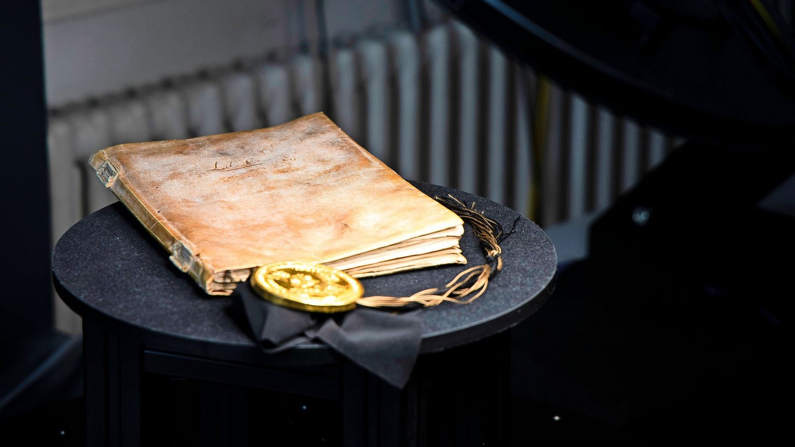 Die Goldene Bulle ist das wertvollste Exponat, das gescannt wird.Foto: Lichtgut/Leif Piechowski Die Goldene Bulle ist das wertvollste Exponat, das gescannt wird.Foto: Lichtgut/Leif Piechowski
