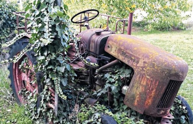 Ein echter Dauerparker, gesehen in Unterriexingen.  Foto: Romanowski