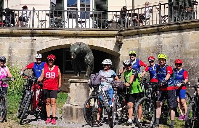 Radsportverein Vaihingen Ausfahrt Glemsmühlenradweg Fahrrad fahren Foto:p