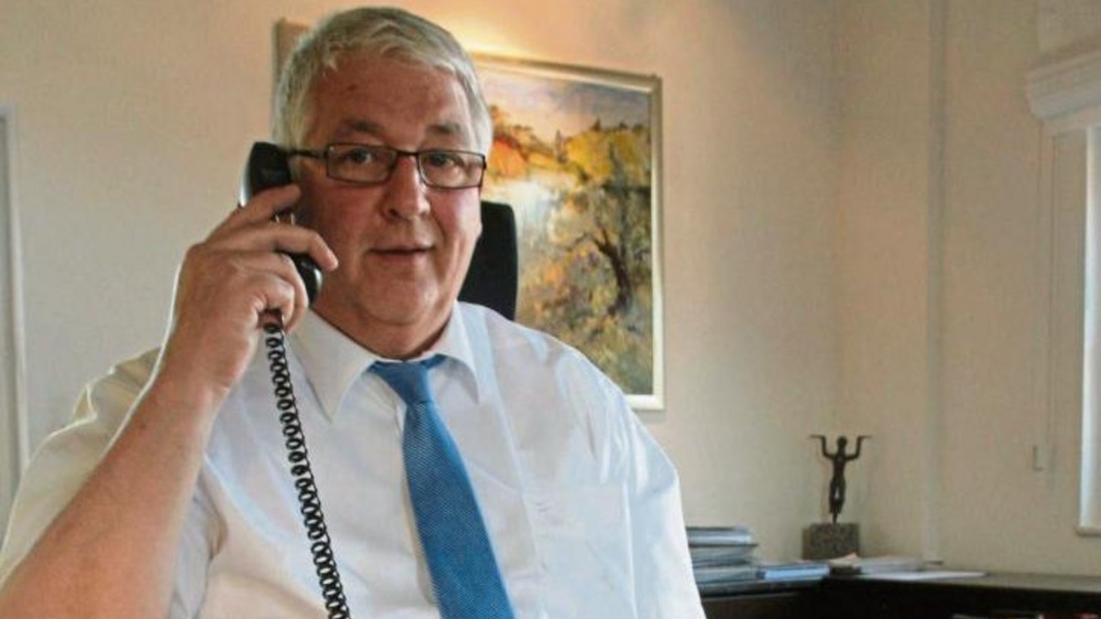 Bürgermeister Peter Schäfer ist im März in seine dritte Amtsperiode gestartet. Bürgermeister Peter Schäfer ist im März in seine dritte Amtsperiode gestartet.