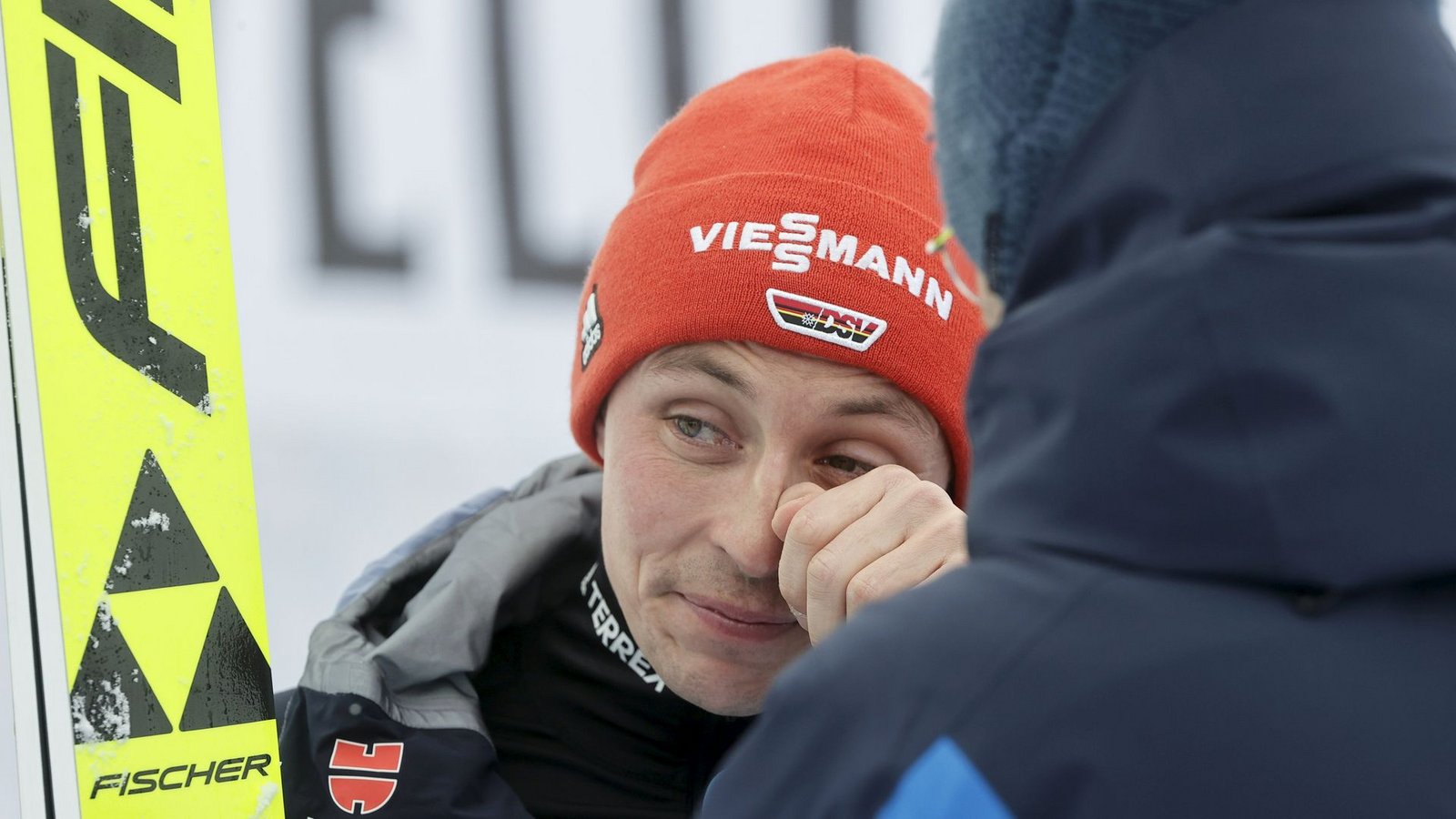 Der Kombinierer Eric Frenzel verdrückte beim letzten Wettkampf seiner Karriere ein paar Tränen.Foto: Antti Hämäläinen/Lehtikuva/dpa